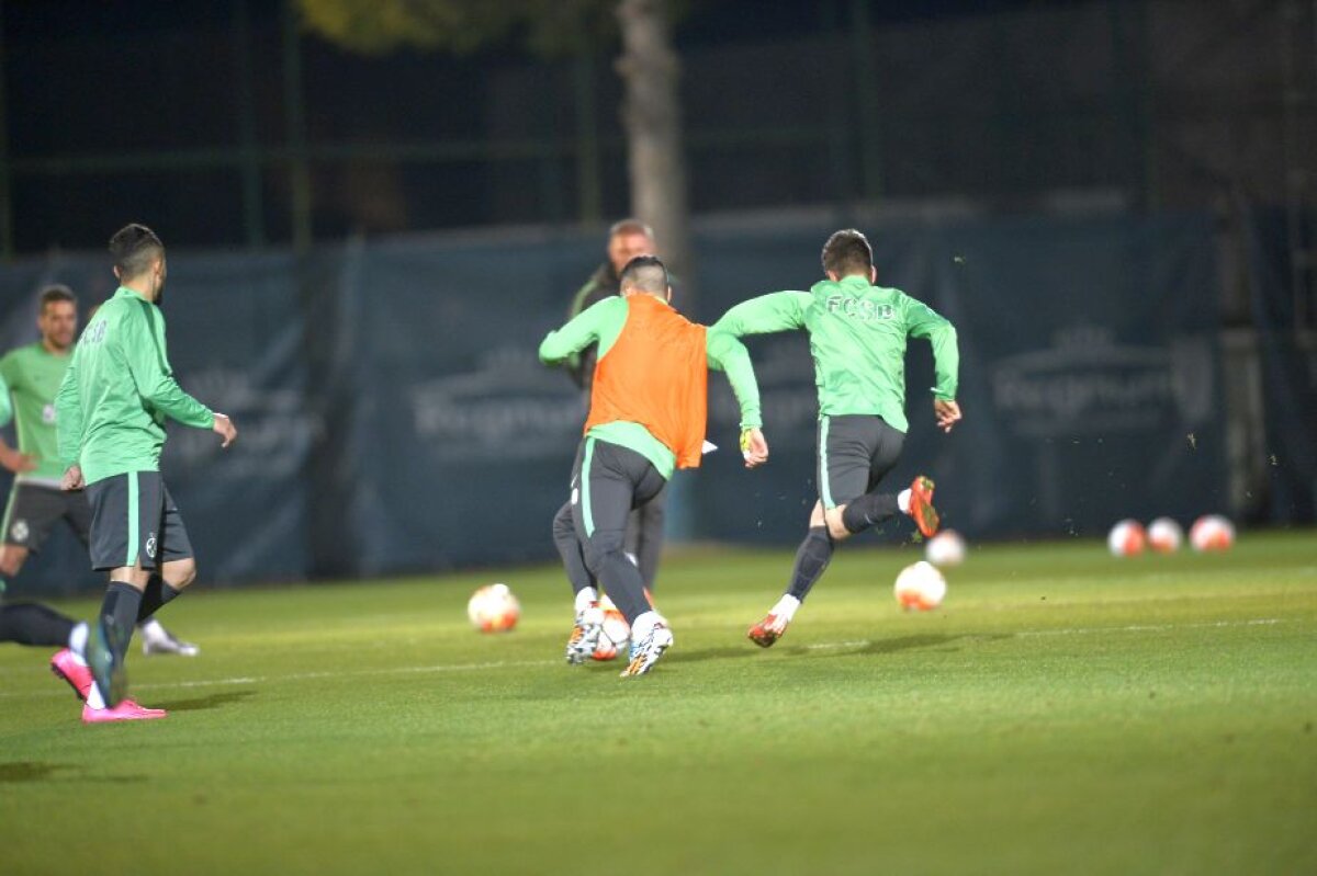 GALERIE FOTO Primele imagini cu Gebhart sub comanda lui Reghe » Neamțul s-a antrenat cot la cot cu noii colegi