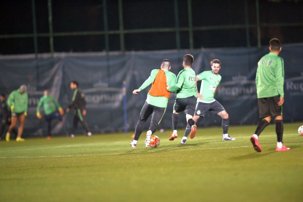 GALERIE FOTO Primele imagini cu Gebhart sub comanda lui Reghe » Neamțul s-a antrenat cot la cot cu noii colegi