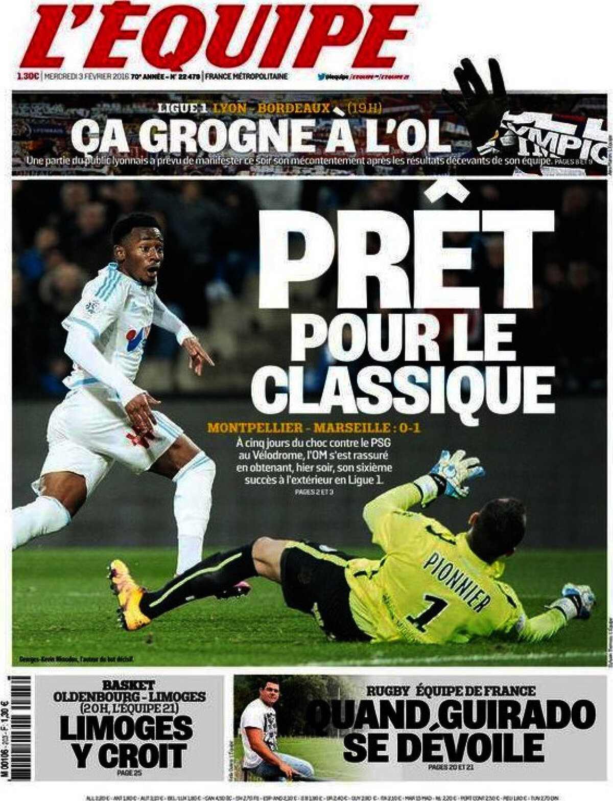 Ce scriu azi ziarele de sport din lume (3 februarie 2016)