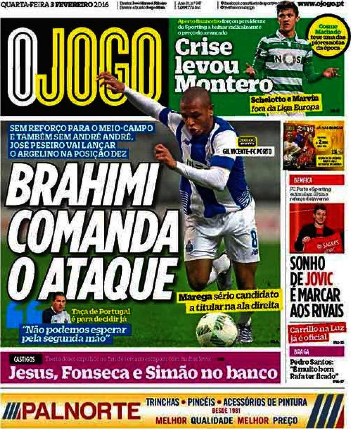 Ce scriu azi ziarele de sport din lume (3 februarie 2016)