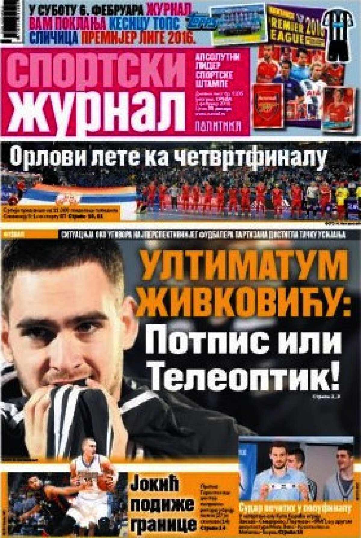 Ce scriu azi ziarele de sport din lume (3 februarie 2016)