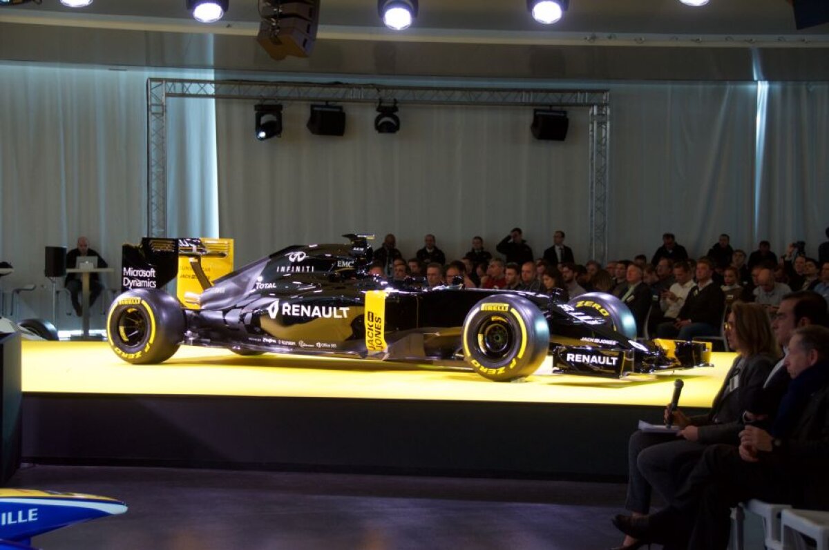 GALERIE FOTO Renault revine în Formula 1 » Cum va arăta noul monopost și care vor fi piloții echipei