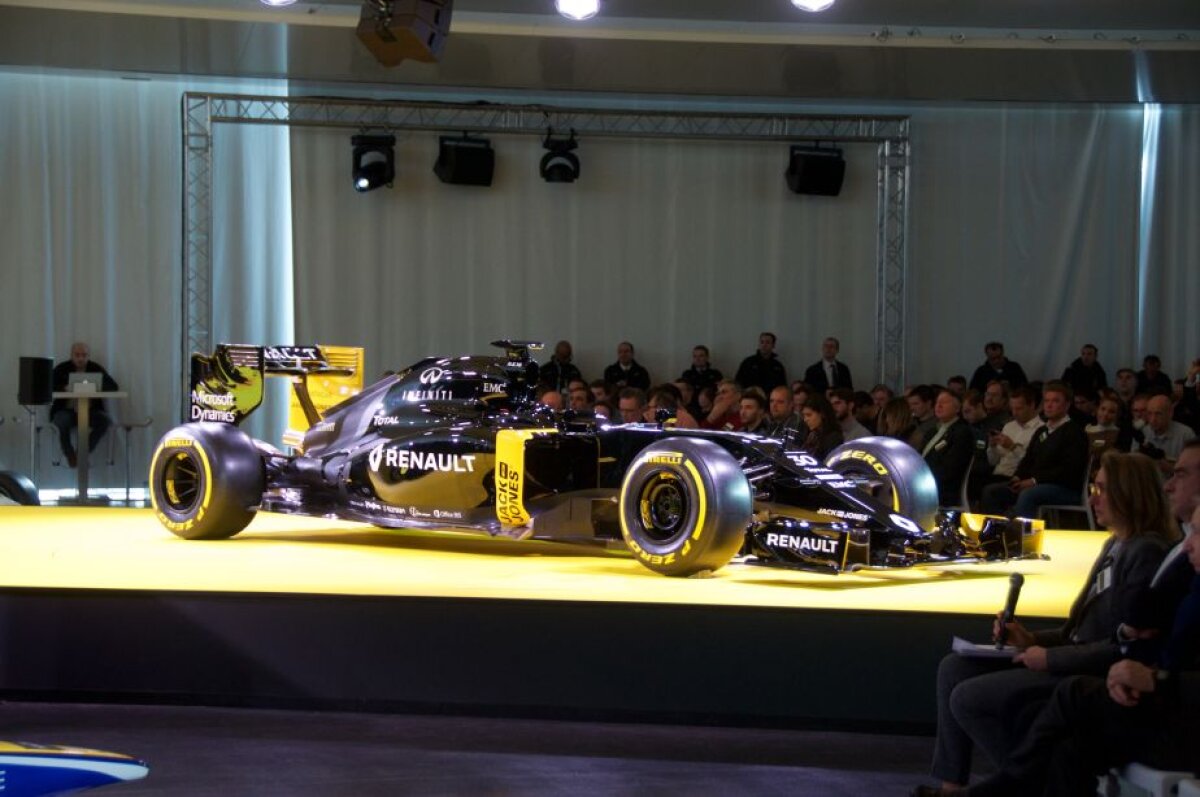 GALERIE FOTO Renault revine în Formula 1 » Cum va arăta noul monopost și care vor fi piloții echipei