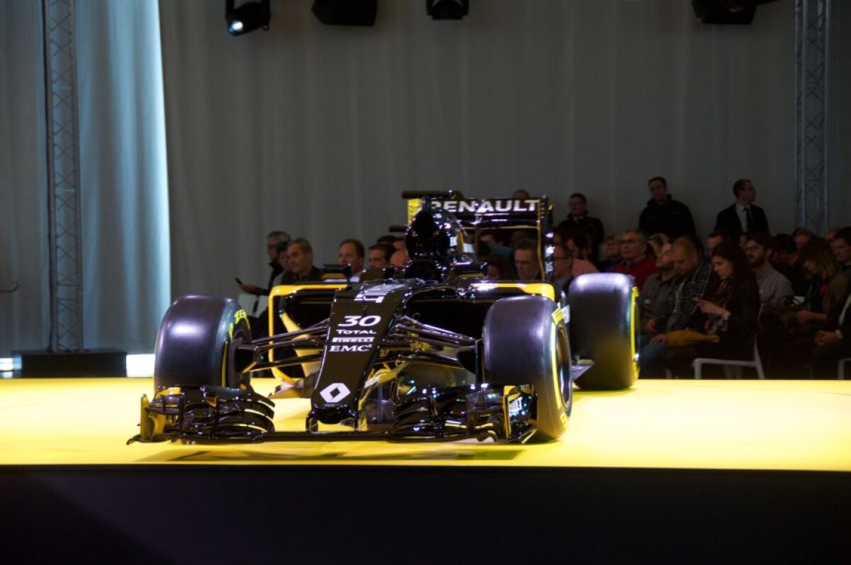 GALERIE FOTO Renault revine în Formula 1 » Cum va arăta noul monopost și care vor fi piloții echipei