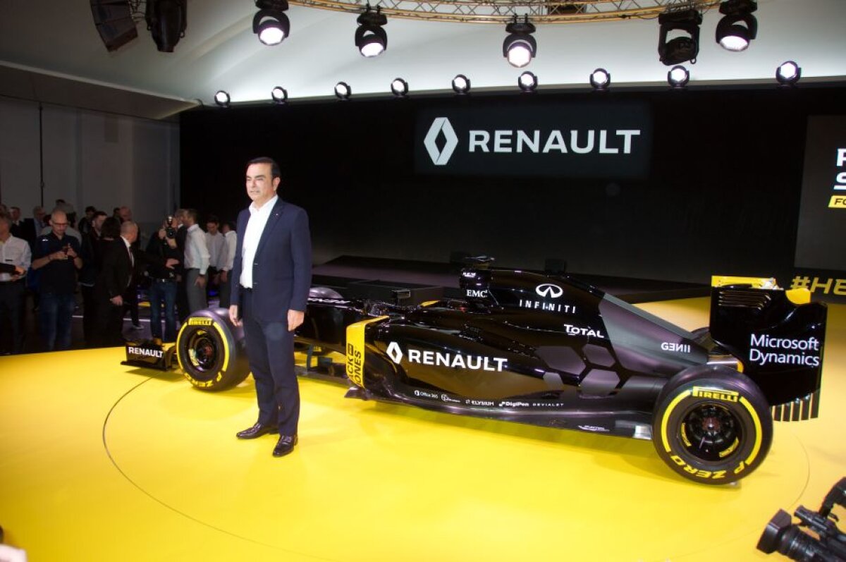 GALERIE FOTO Renault revine în Formula 1 » Cum va arăta noul monopost și care vor fi piloții echipei