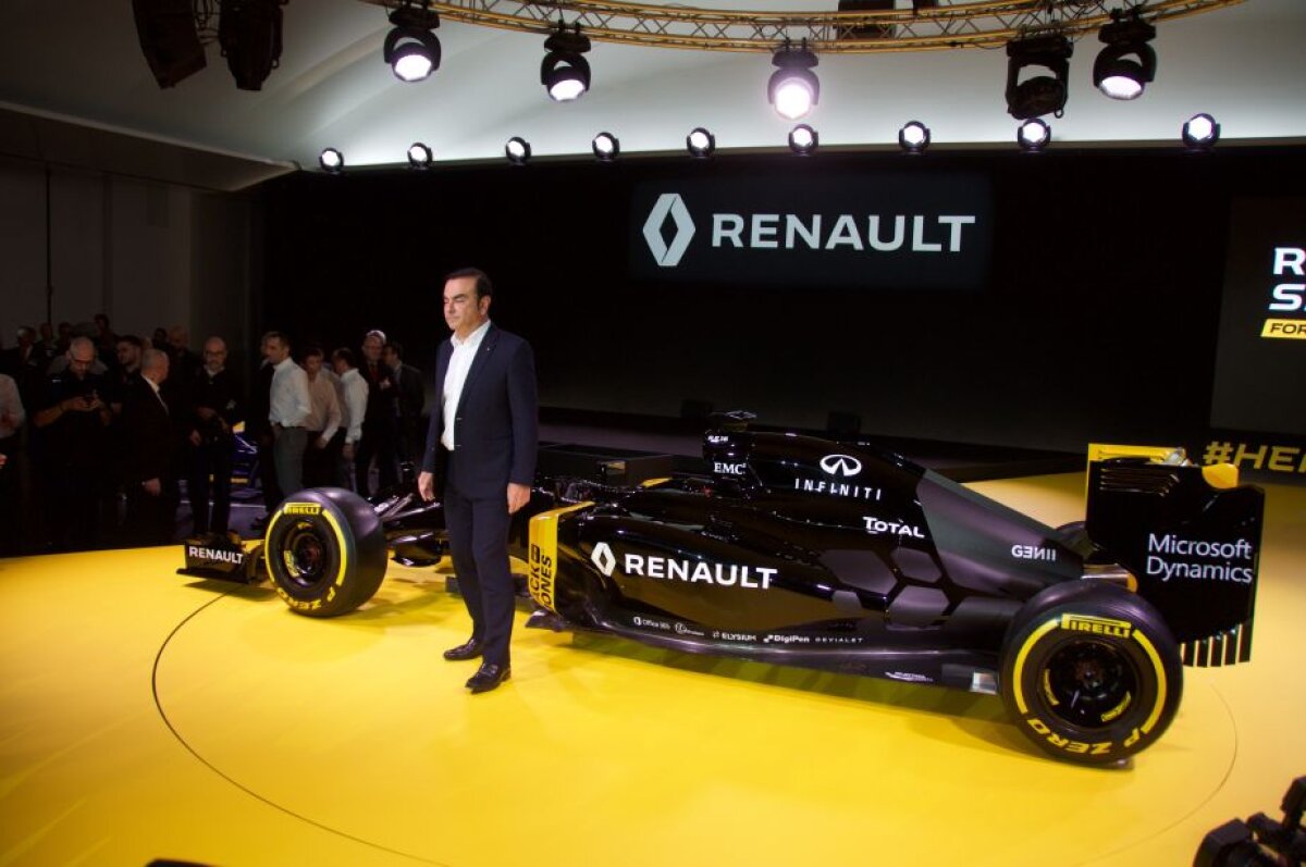 GALERIE FOTO Renault revine în Formula 1 » Cum va arăta noul monopost și care vor fi piloții echipei