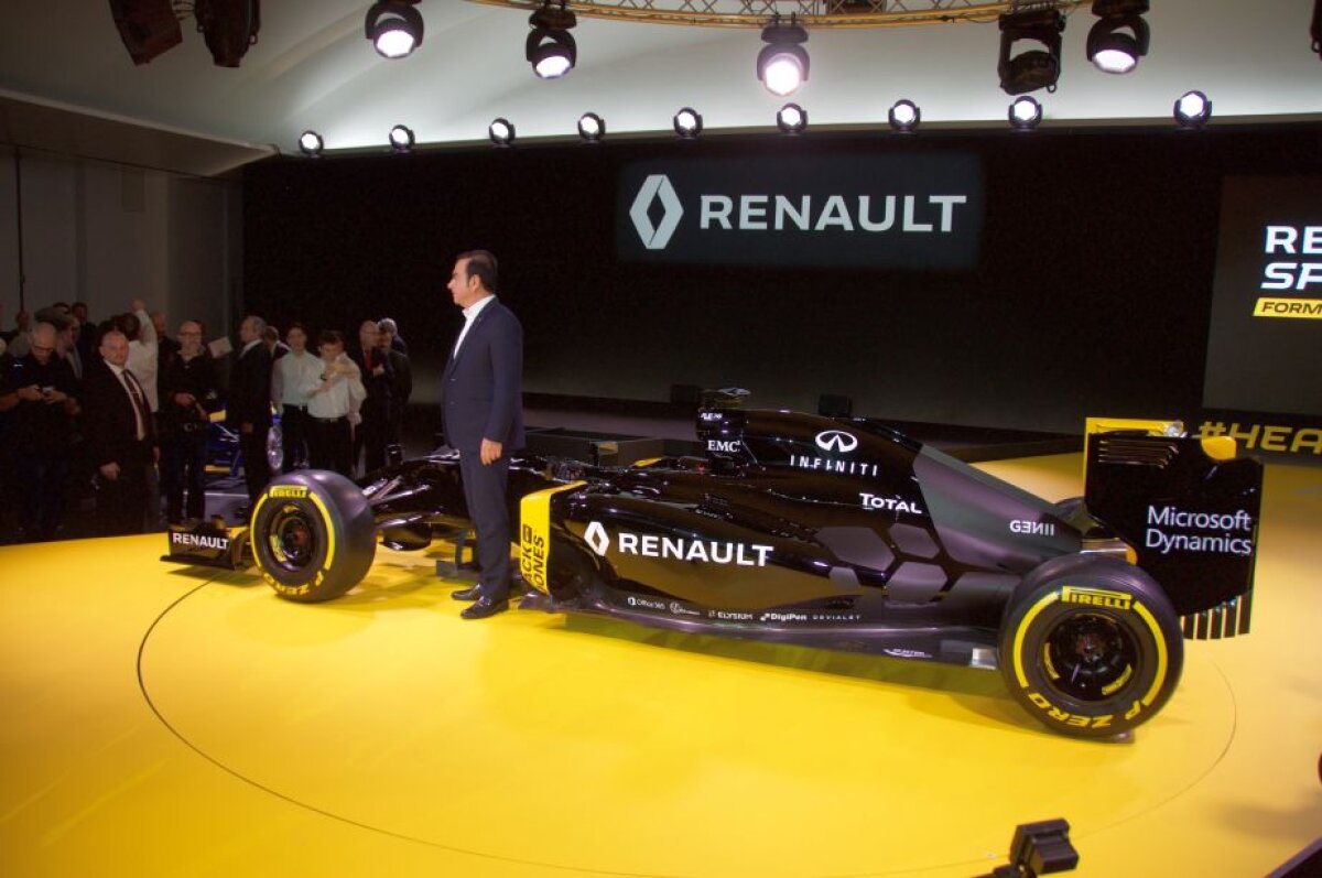 GALERIE FOTO Renault revine în Formula 1 » Cum va arăta noul monopost și care vor fi piloții echipei