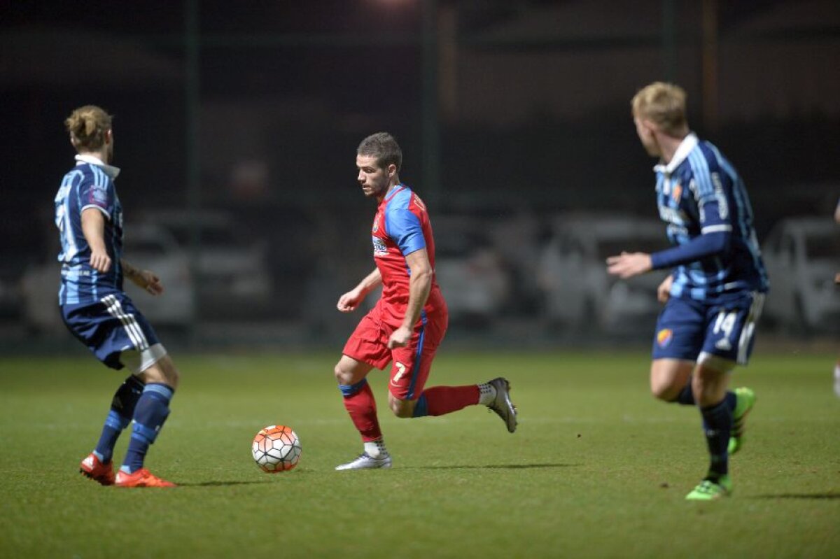 VIDEO+FOTO Steaua a remizat în penultimul amical, 2-2 cu Djurgardens » Prima repriză bună, a doua dezamăgitoare
