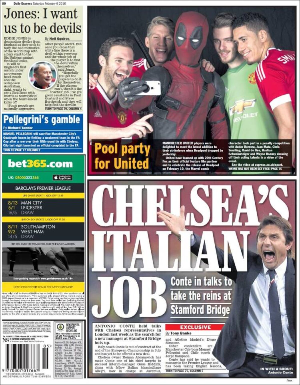 Ce scriu azi ziarele de sport din lume (6 februarie 2016)