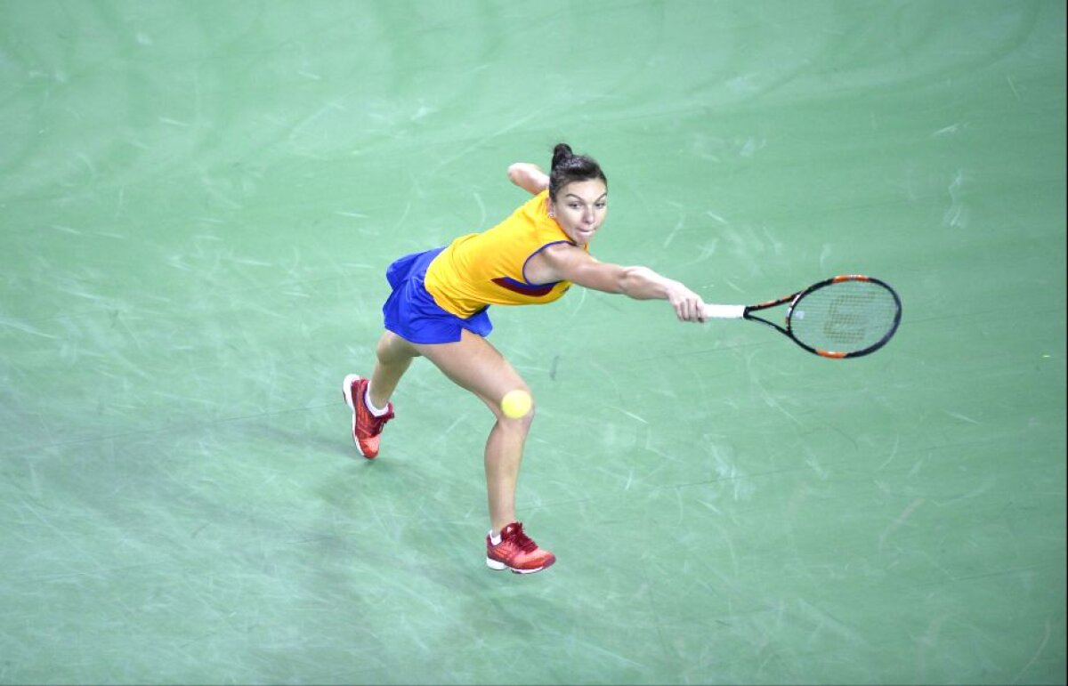 FOTO + VIDEO România - Cehia 1-1» Victorie URIAȘĂ pentru Monica Niculescu, după ce Halep pierduse primul meci al zilei