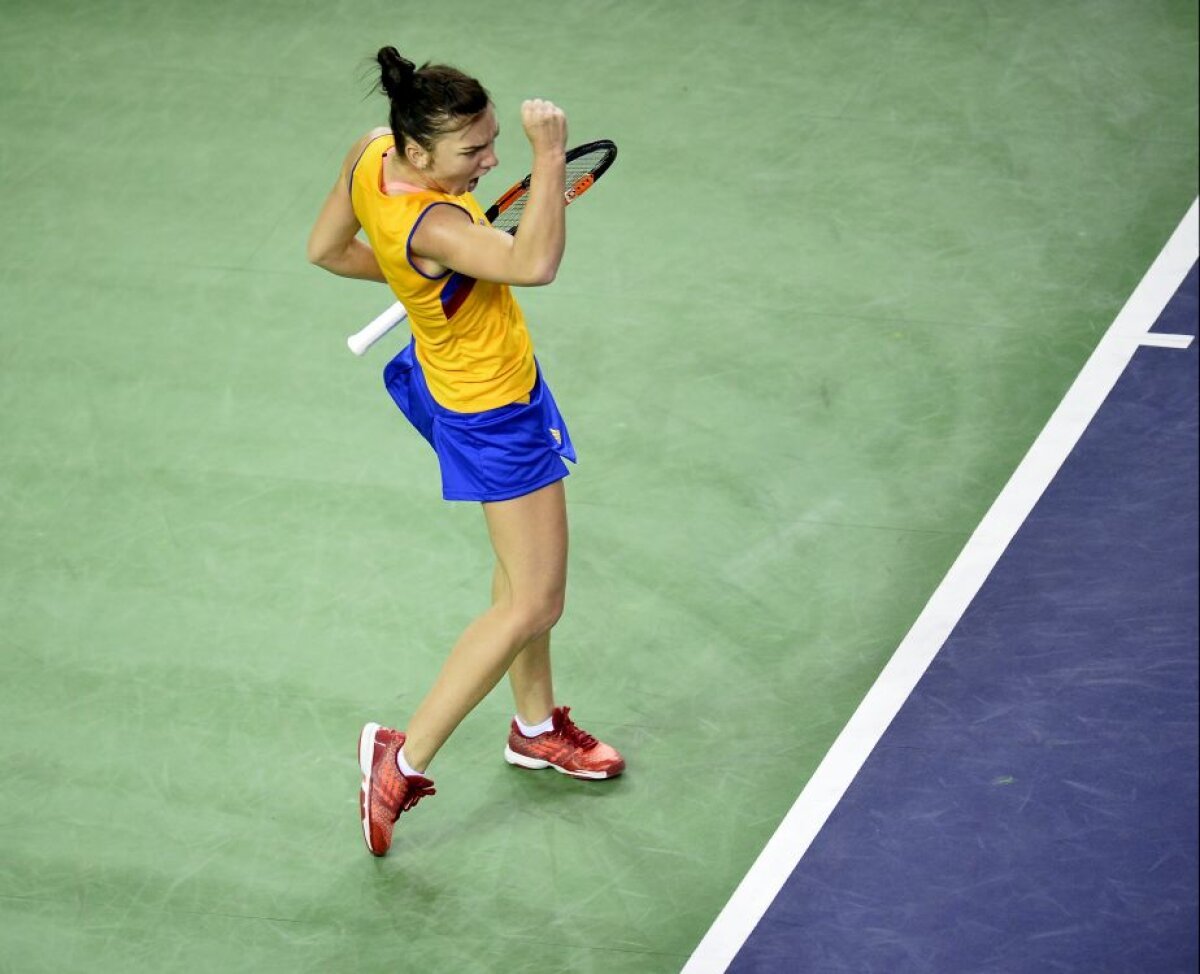 FOTO + VIDEO România - Cehia 1-1» Victorie URIAȘĂ pentru Monica Niculescu, după ce Halep pierduse primul meci al zilei