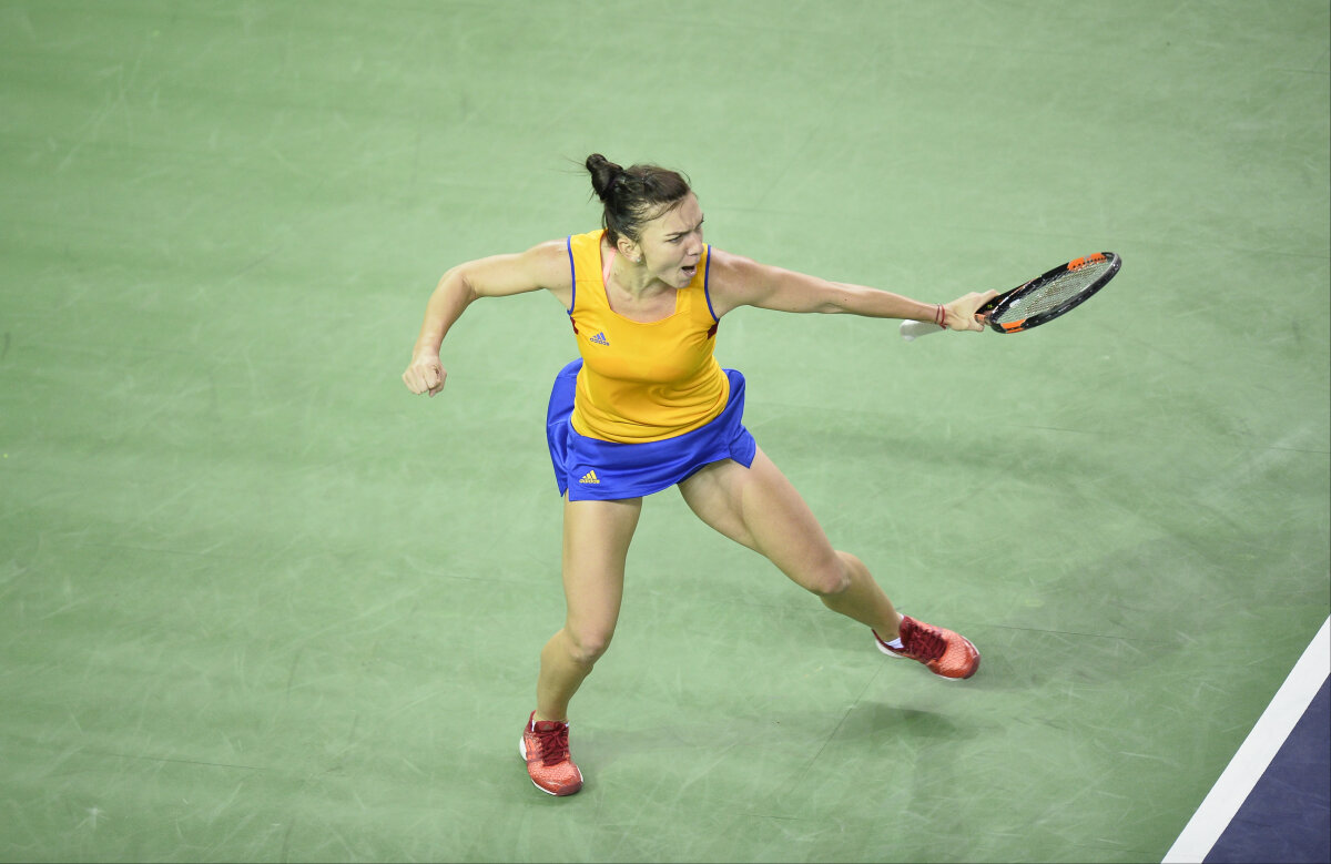 FOTO + VIDEO România - Cehia 1-1» Victorie URIAȘĂ pentru Monica Niculescu, după ce Halep pierduse primul meci al zilei