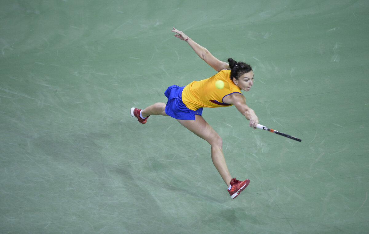 FOTO + VIDEO România - Cehia 1-1» Victorie URIAȘĂ pentru Monica Niculescu, după ce Halep pierduse primul meci al zilei