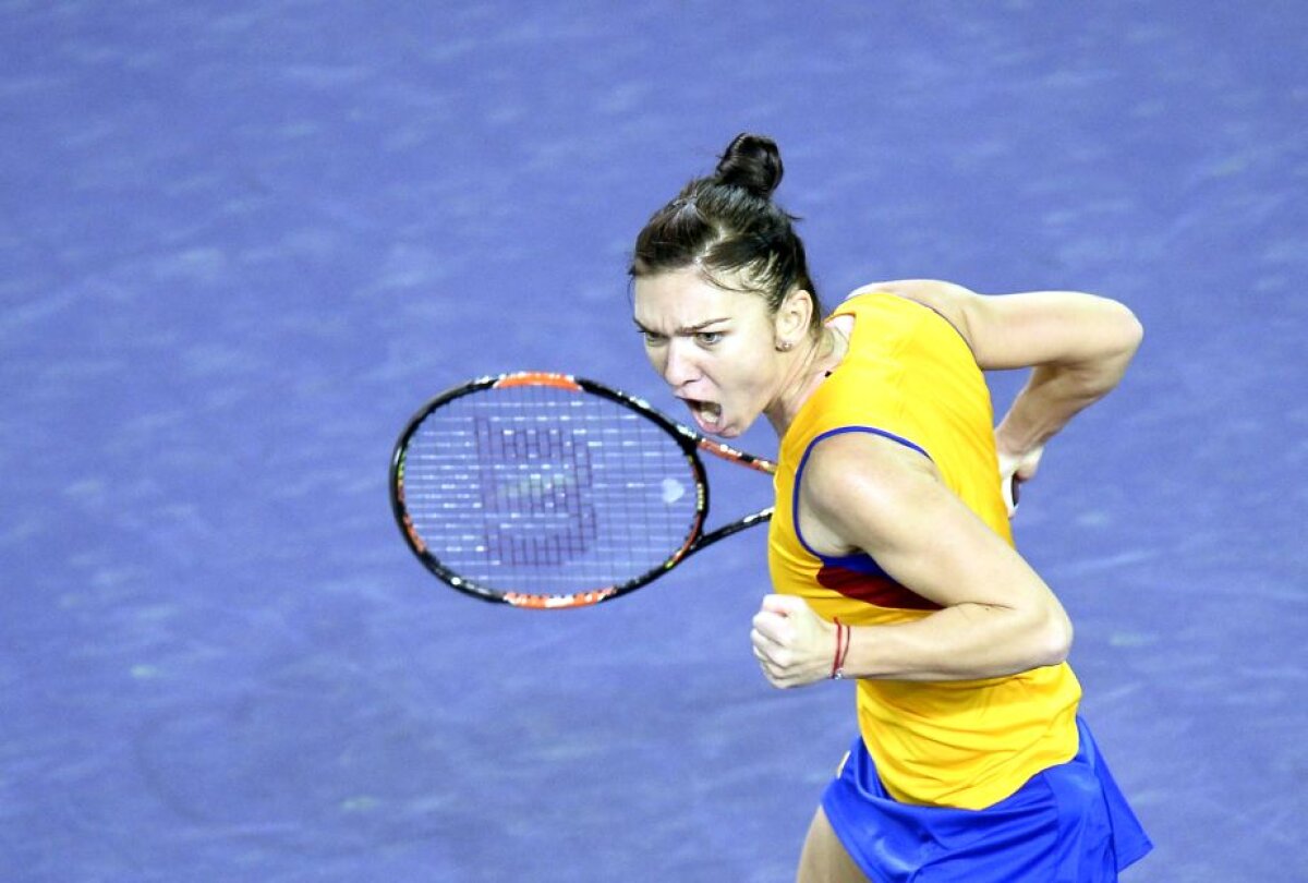FOTO + VIDEO România - Cehia 1-1» Victorie URIAȘĂ pentru Monica Niculescu, după ce Halep pierduse primul meci al zilei