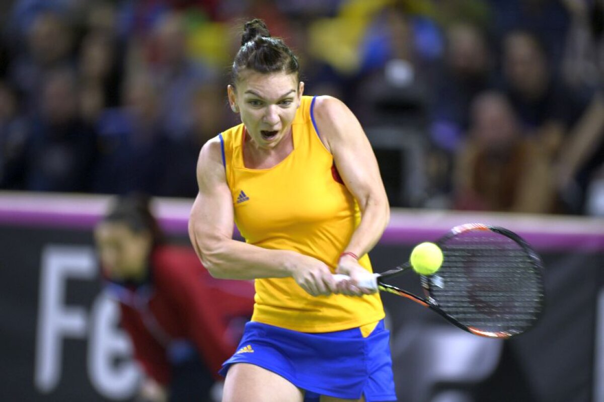 FOTO + VIDEO România - Cehia 1-1» Victorie URIAȘĂ pentru Monica Niculescu, după ce Halep pierduse primul meci al zilei