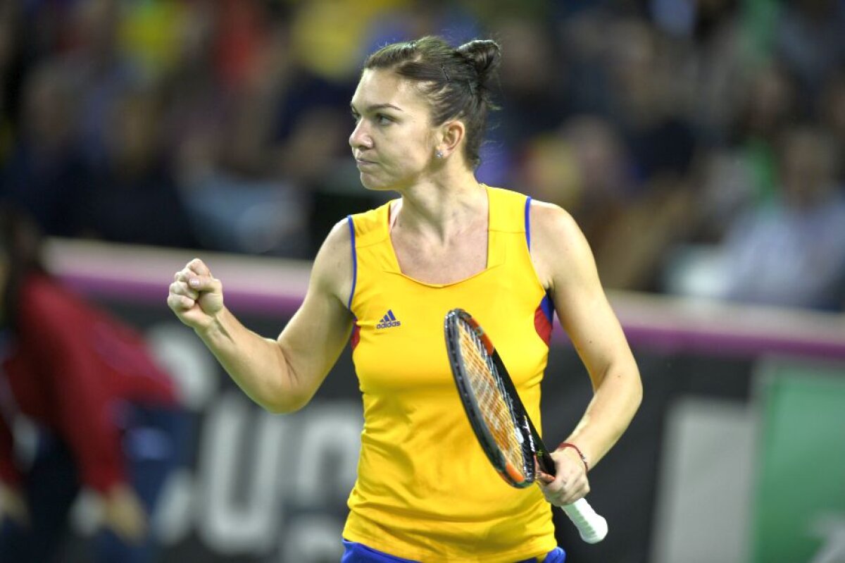 FOTO + VIDEO România - Cehia 1-1» Victorie URIAȘĂ pentru Monica Niculescu, după ce Halep pierduse primul meci al zilei