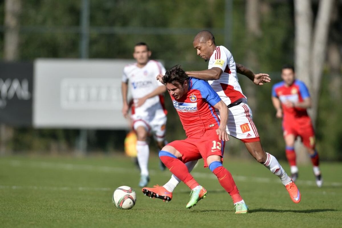 FOTO + VIDEO » Steaua - AS Trencin 0-1 » Formația roș-albastră pierde ultimul amical din Turcia