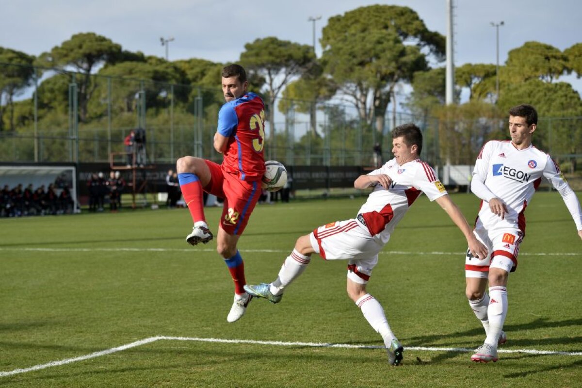 FOTO + VIDEO » Steaua - AS Trencin 0-1 » Formația roș-albastră pierde ultimul amical din Turcia