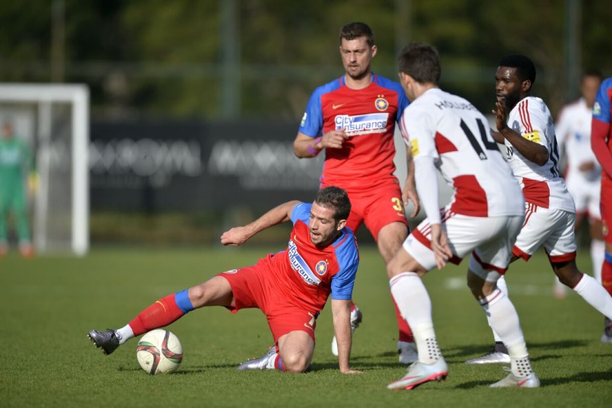 FOTO + VIDEO » Steaua - AS Trencin 0-1 » Formația roș-albastră pierde ultimul amical din Turcia