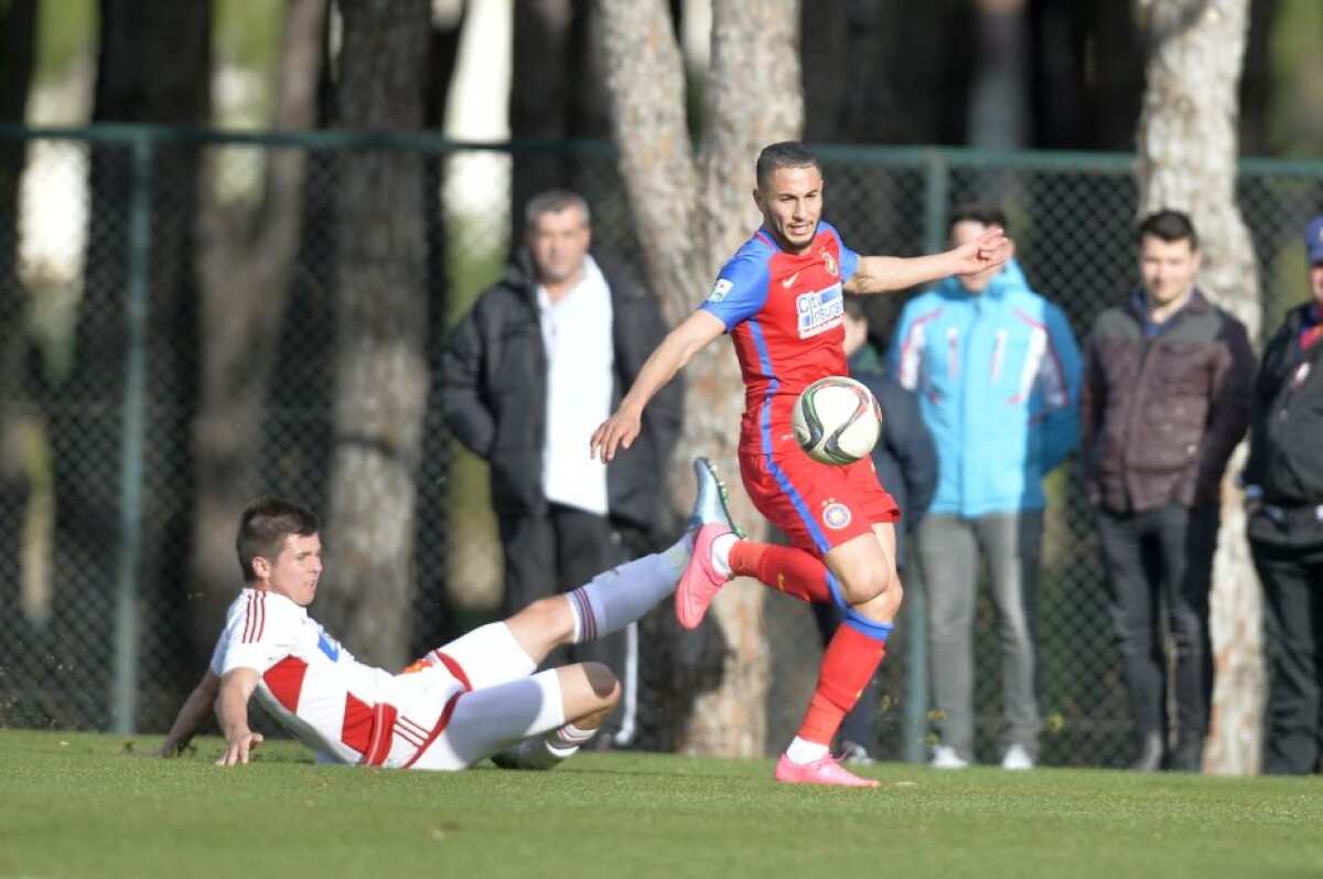 FOTO + VIDEO » Steaua - AS Trencin 0-1 » Formația roș-albastră pierde ultimul amical din Turcia