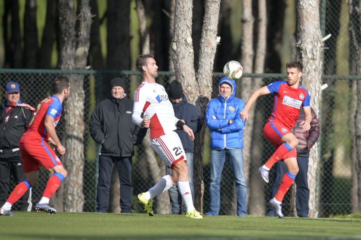 FOTO + VIDEO » Steaua - AS Trencin 0-1 » Formația roș-albastră pierde ultimul amical din Turcia