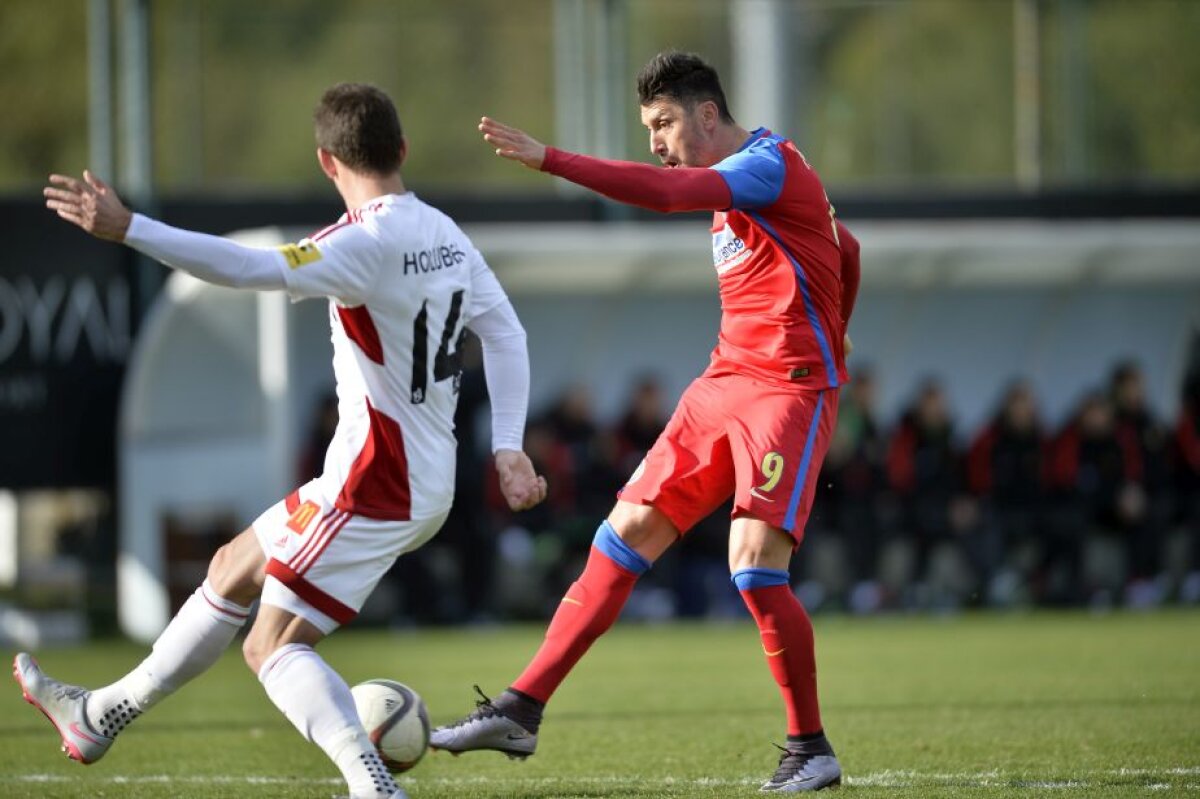 FOTO + VIDEO » Steaua - AS Trencin 0-1 » Formația roș-albastră pierde ultimul amical din Turcia
