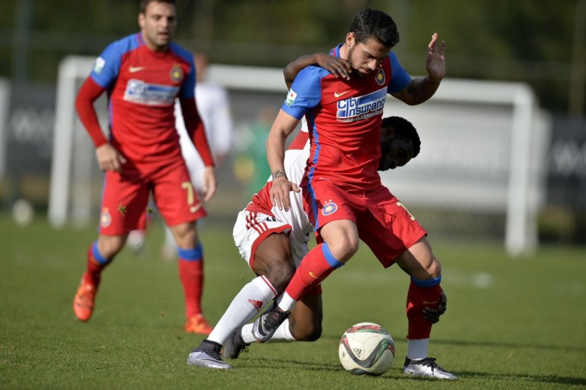 FOTO + VIDEO » Steaua - AS Trencin 0-1 » Formația roș-albastră pierde ultimul amical din Turcia