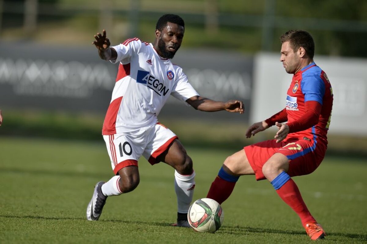 FOTO + VIDEO » Steaua - AS Trencin 0-1 » Formația roș-albastră pierde ultimul amical din Turcia