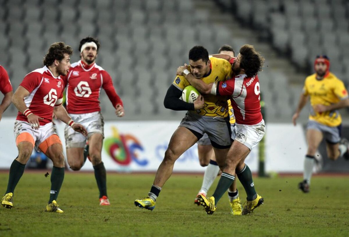 GALERIE FOTO Victorie pentru naționala României de rugby la debutul în Cupa Europeană a Națiunilor, scor 39-14 cu Portugalia