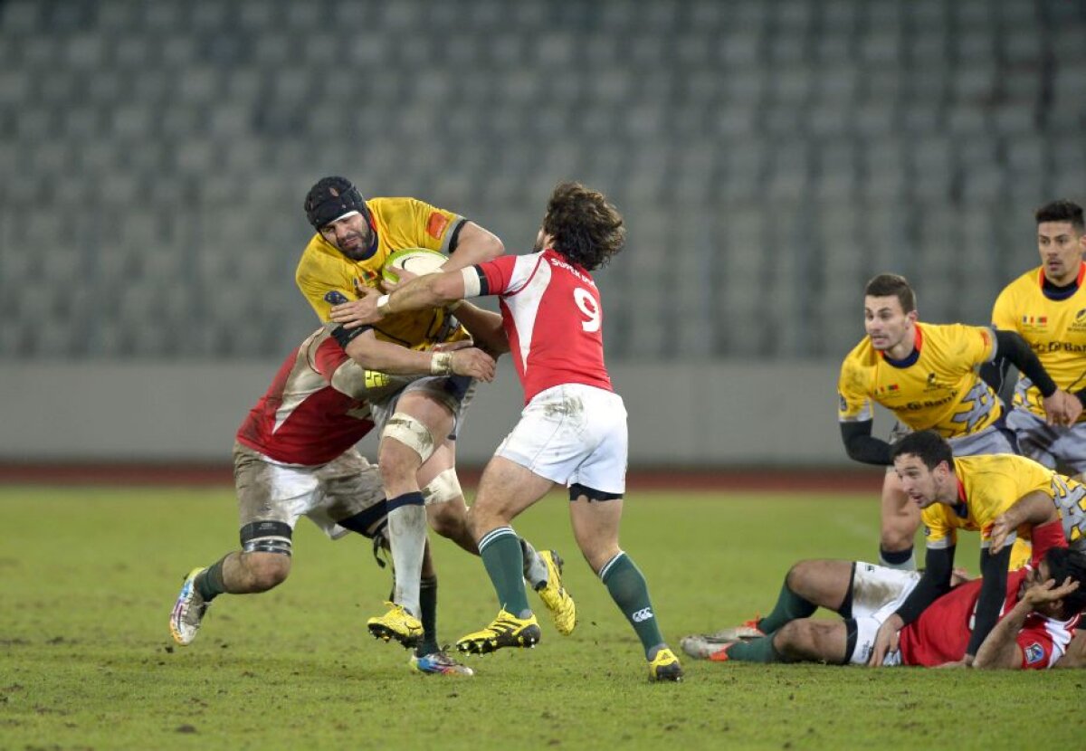 GALERIE FOTO Victorie pentru naționala României de rugby la debutul în Cupa Europeană a Națiunilor, scor 39-14 cu Portugalia