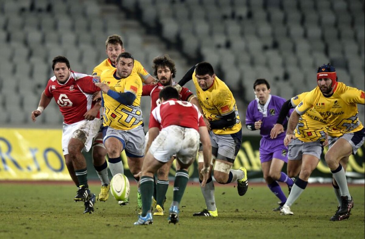 GALERIE FOTO Victorie pentru naționala României de rugby la debutul în Cupa Europeană a Națiunilor, scor 39-14 cu Portugalia