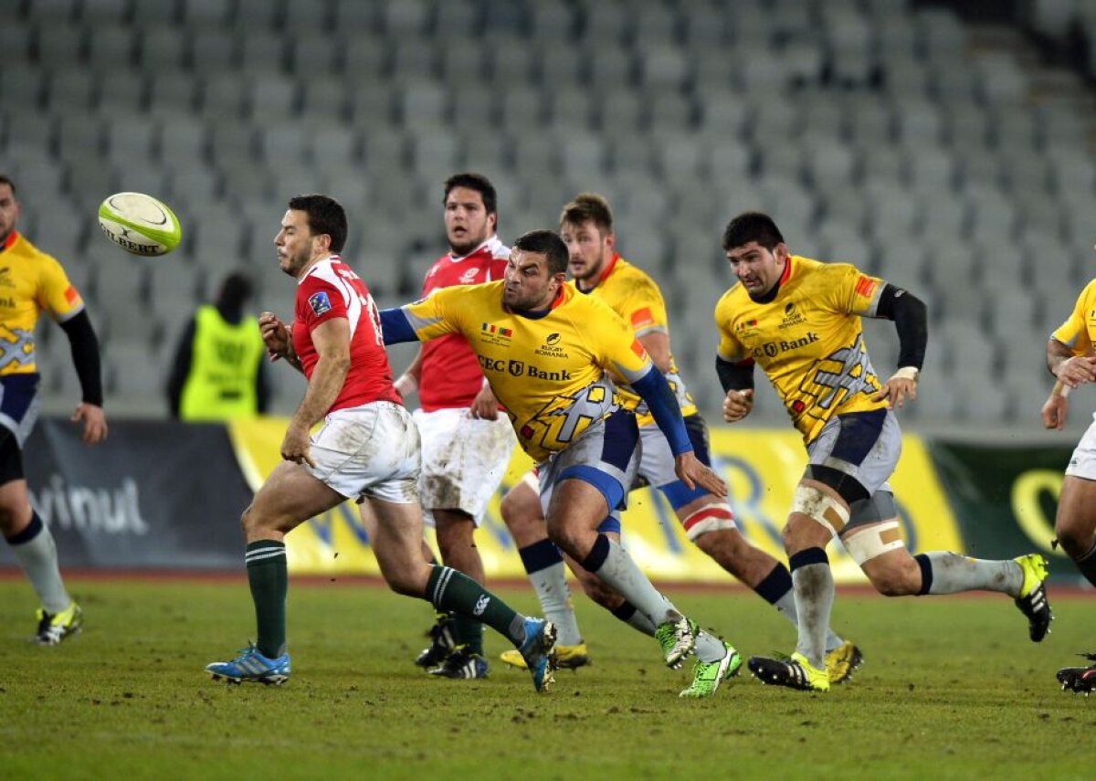 GALERIE FOTO Victorie pentru naționala României de rugby la debutul în Cupa Europeană a Națiunilor, scor 39-14 cu Portugalia