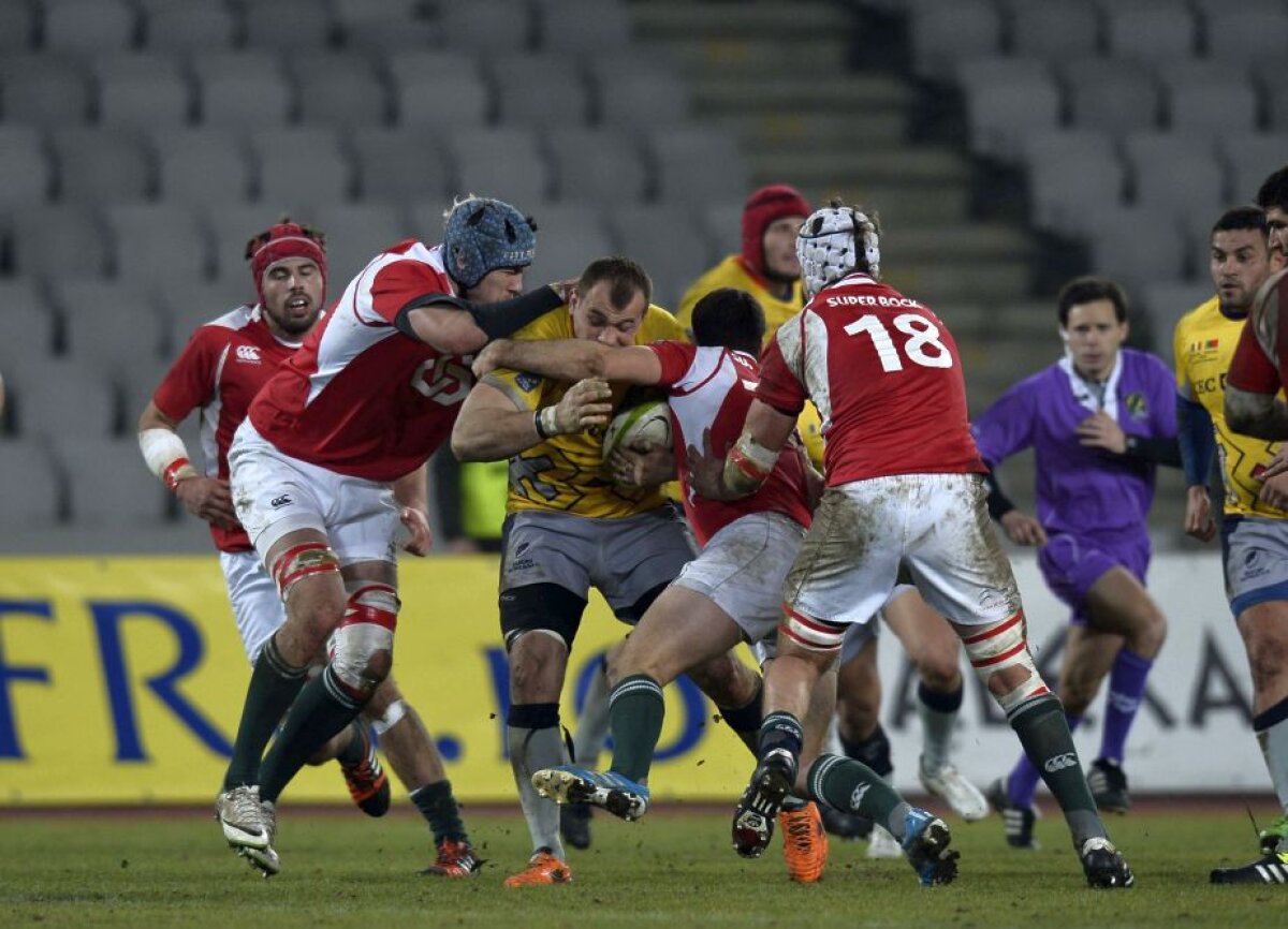 GALERIE FOTO Victorie pentru naționala României de rugby la debutul în Cupa Europeană a Națiunilor, scor 39-14 cu Portugalia