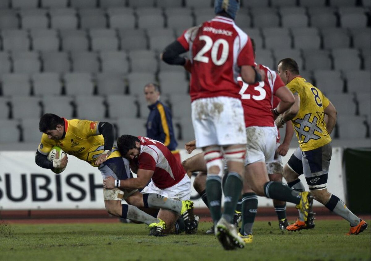 GALERIE FOTO Victorie pentru naționala României de rugby la debutul în Cupa Europeană a Națiunilor, scor 39-14 cu Portugalia