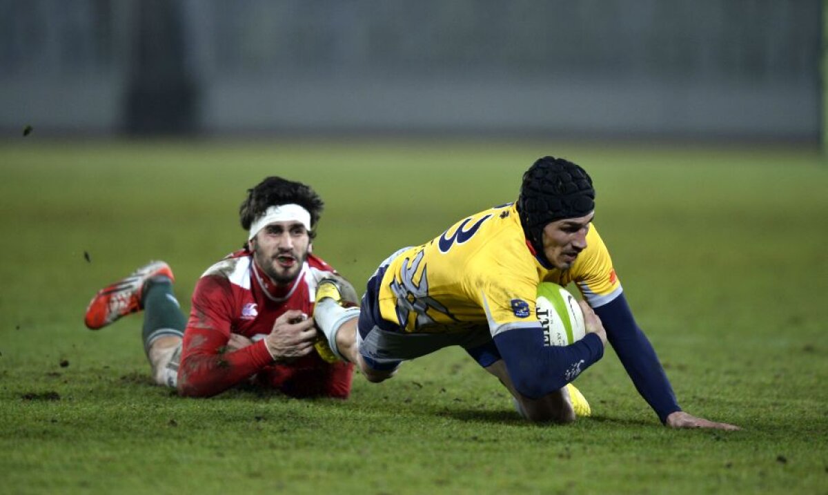 GALERIE FOTO Victorie pentru naționala României de rugby la debutul în Cupa Europeană a Națiunilor, scor 39-14 cu Portugalia