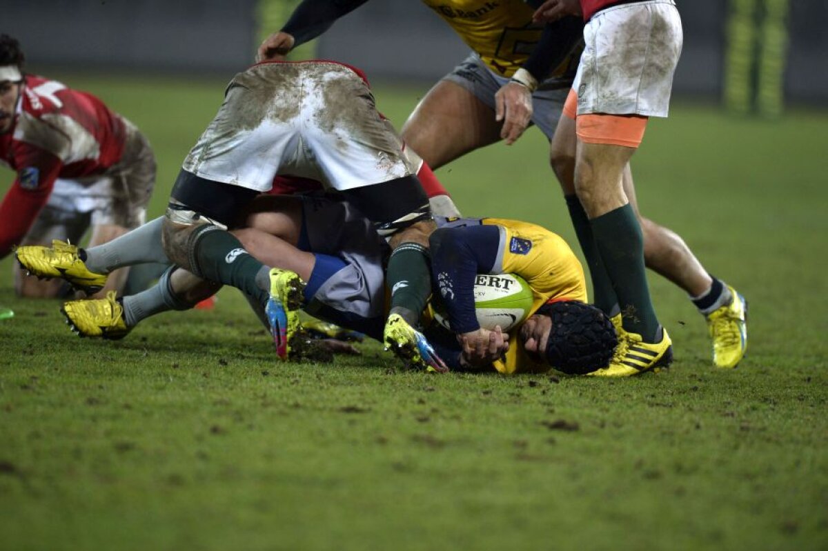 GALERIE FOTO Victorie pentru naționala României de rugby la debutul în Cupa Europeană a Națiunilor, scor 39-14 cu Portugalia