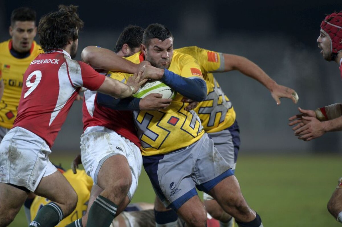 GALERIE FOTO Victorie pentru naționala României de rugby la debutul în Cupa Europeană a Națiunilor, scor 39-14 cu Portugalia