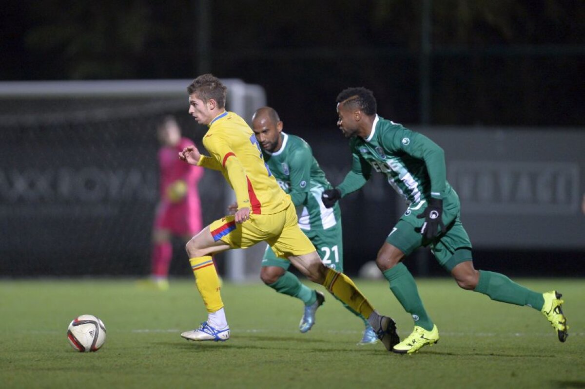 VIDEO+FOTO Golgheterul Ligii 1 a adus victoria României în meciul cu Beroe Stara Zagora, 2-1 » Naționala și Steaua se întorc azi în țară cu același avion