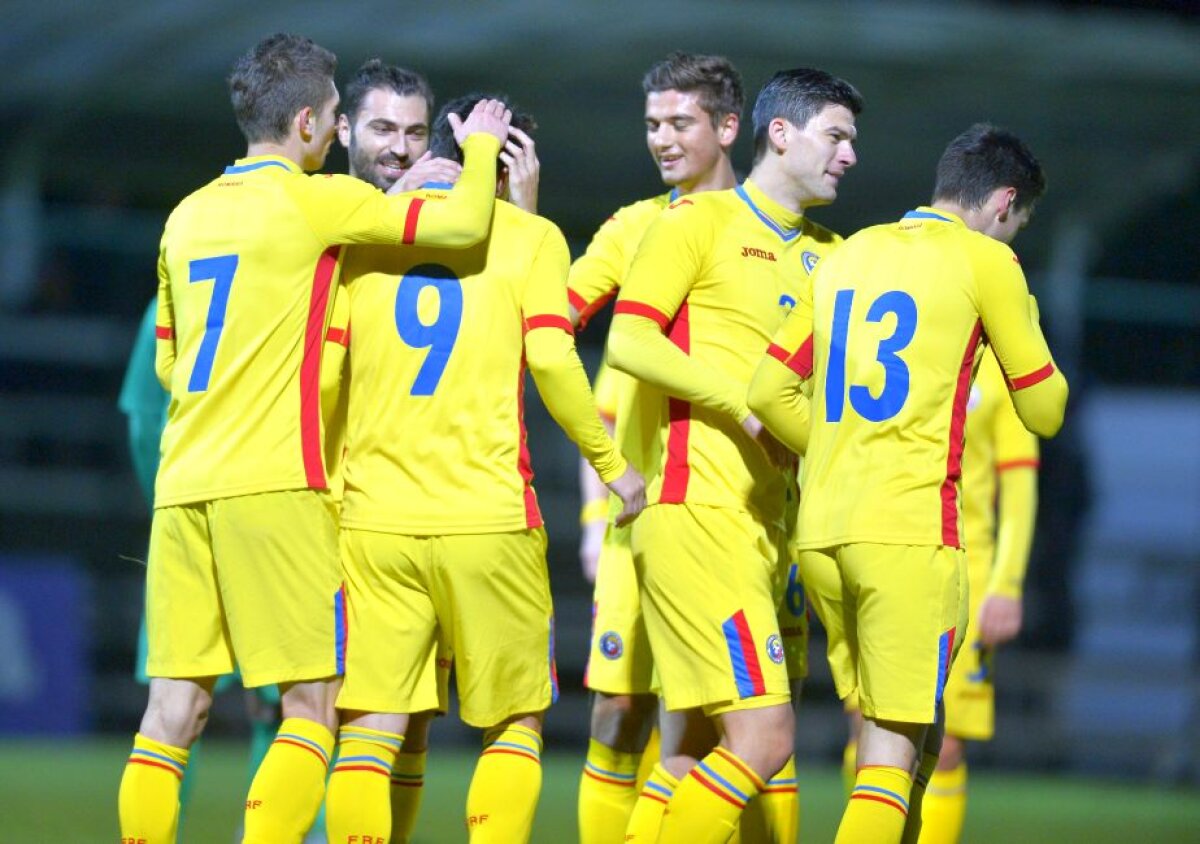 VIDEO+FOTO Golgheterul Ligii 1 a adus victoria României în meciul cu Beroe Stara Zagora, 2-1 » Naționala și Steaua se întorc azi în țară cu același avion