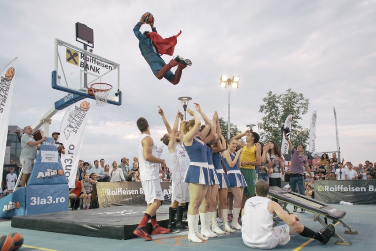 FOTO & VIDEO » Retrospectivă spectaculoasă Sport Arena în 2015: Baschet 3x3 oriunde, pentru oricine!