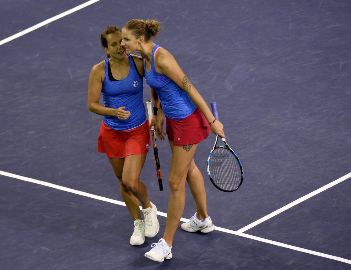 FOTO România a ratat calificarea în semifinalele Fed Cup, după 2-3 la general cu Cehia