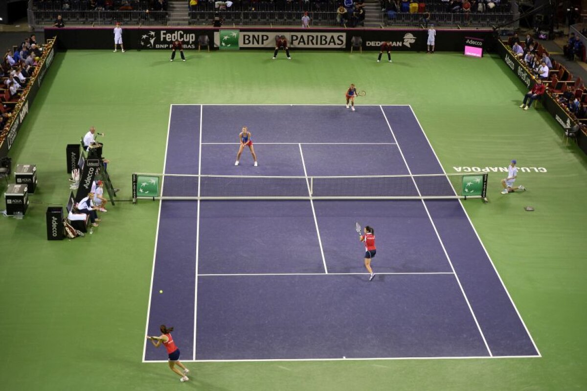 FOTO România a ratat calificarea în semifinalele Fed Cup, după 2-3 la general cu Cehia