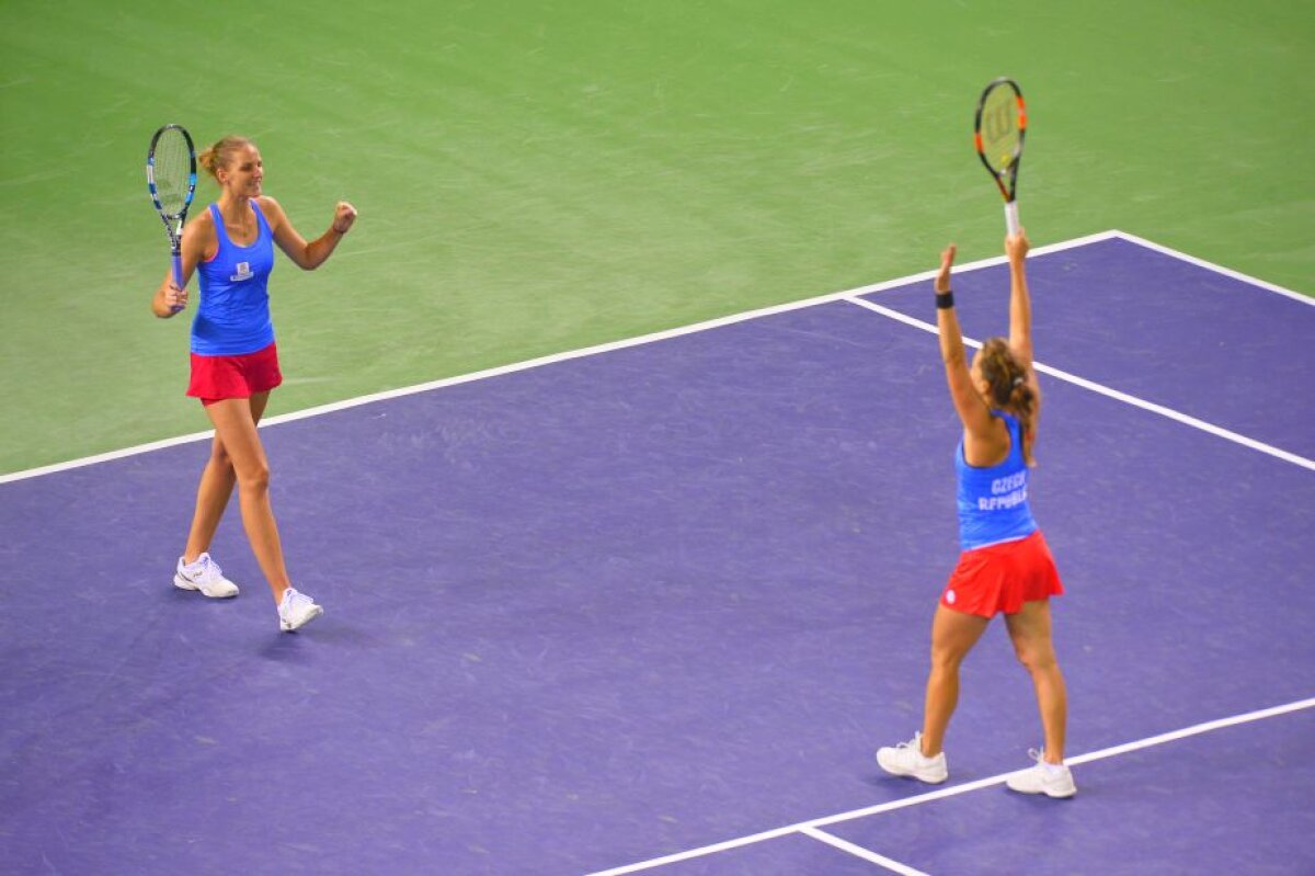 FOTO România a ratat calificarea în semifinalele Fed Cup, după 2-3 la general cu Cehia