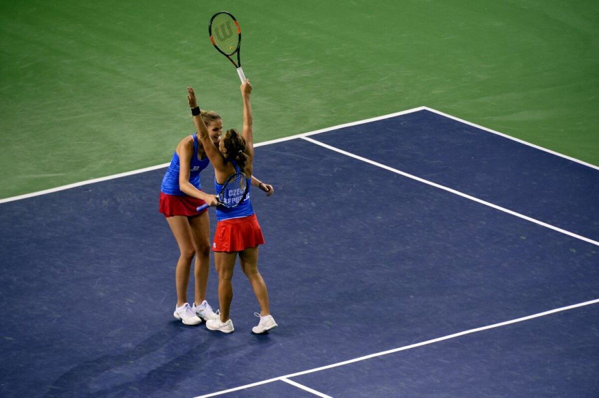 FOTO România a ratat calificarea în semifinalele Fed Cup, după 2-3 la general cu Cehia