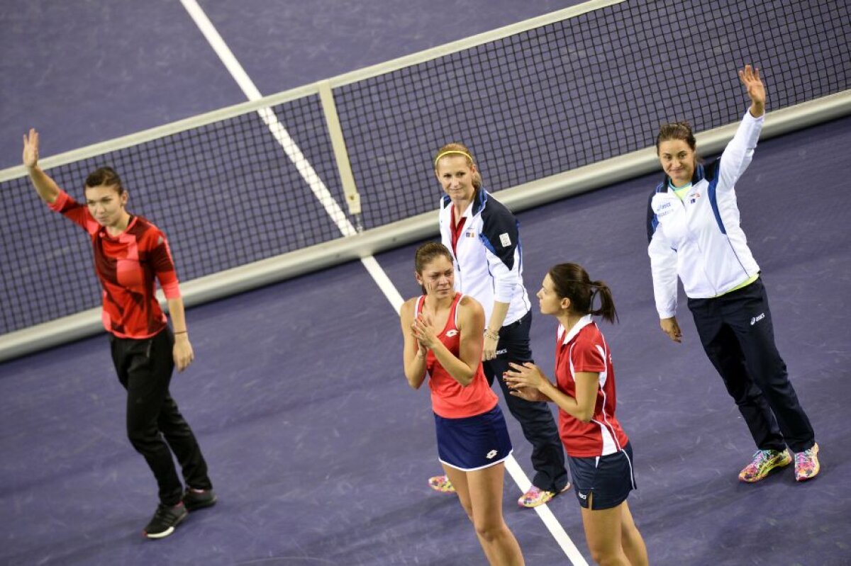 FOTO România a ratat calificarea în semifinalele Fed Cup, după 2-3 la general cu Cehia
