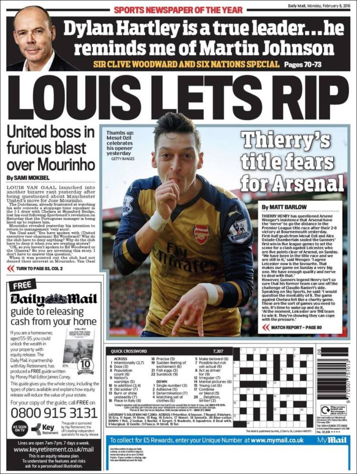 Ce scriu azi ziarele de sport din lume (8 februarie 2016)