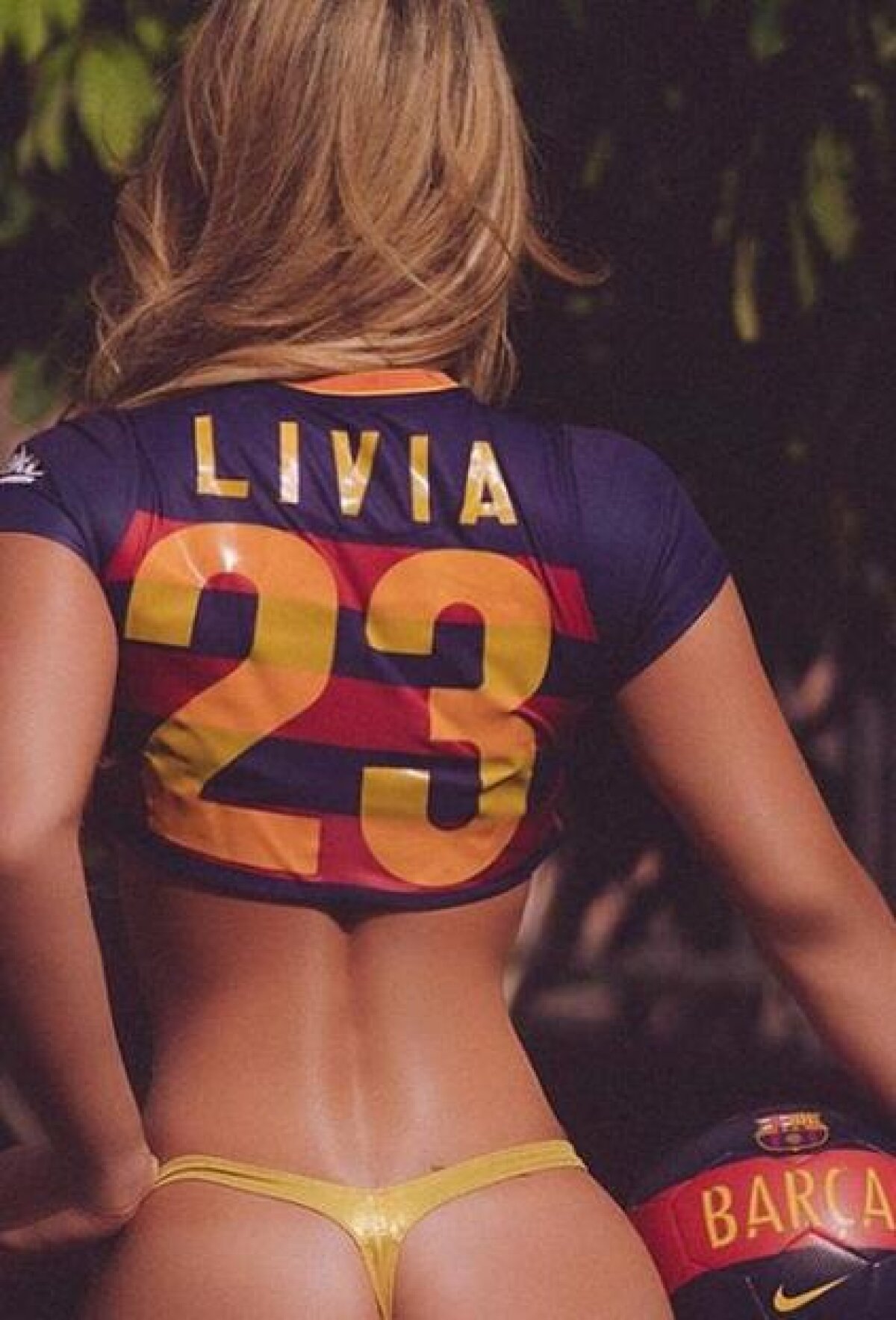 GALERIE FOTO Miss Brazilia e pasionată de sport și adoră FC Barcelona! Imagini incendiare