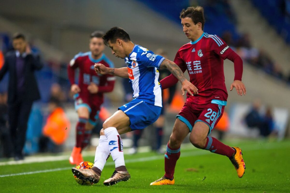 VIDEO+FOTO Gâlcă, aproape demis după 0-5 cu Real Sociedad » Fanii au taxat imediat evoluția lui Espanyol: "Afară, afară!". Reacția antrenorului