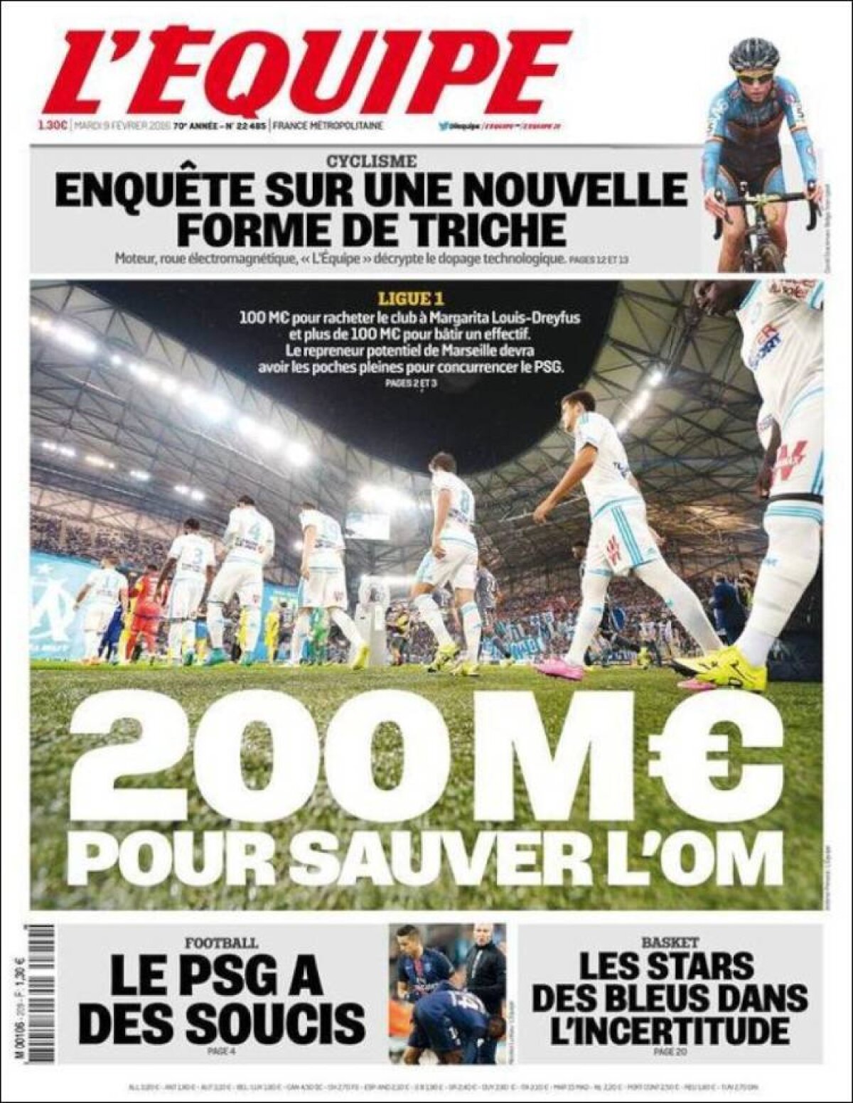 Ce scriu azi ziarele de sport din lume (9 februarie 2016)