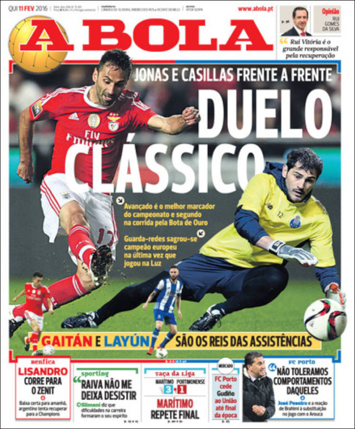 Ce scriu azi ziarele de sport din lume (11 februarie 2016)